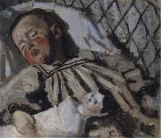 Claude Monet Jean Monet Sleeping Sweden oil painting artist